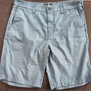 Hurley Men's Blue Gray Shorts size 33